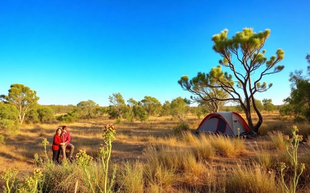 Spring camping in Victoria